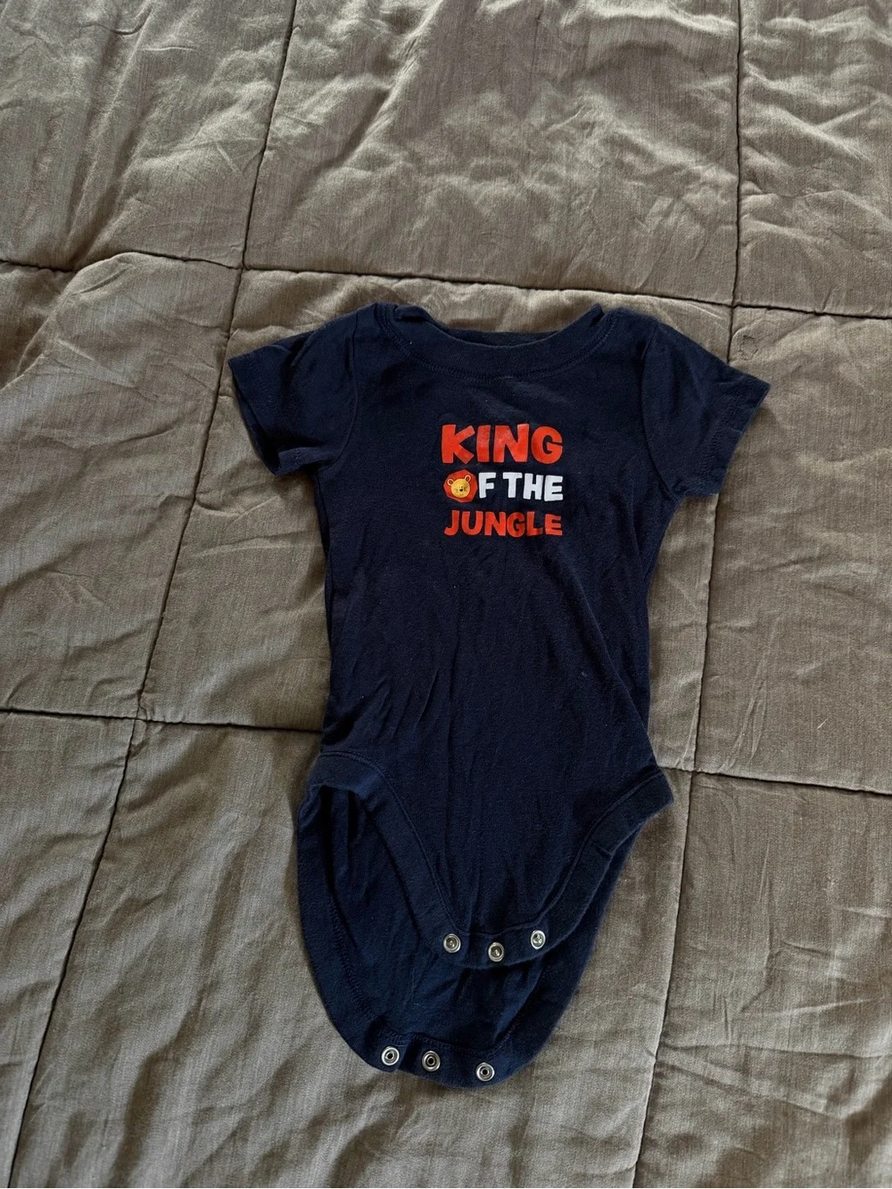 KING OF THE JUNGLE ONESIE